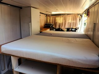 Estructura Sofá Cama Opel Vivaro (2016) Camper
