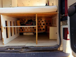 Estructura Sofá Cama Opel Vivaro (2016) Camper