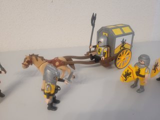 Lote de Caballeros del León de Playmobil