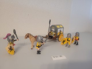 Lote de Caballeros del León de Playmobil