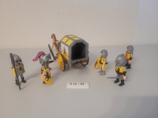 Lote de Caballeros del León de Playmobil