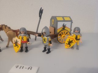 Lote de Caballeros del León de Playmobil