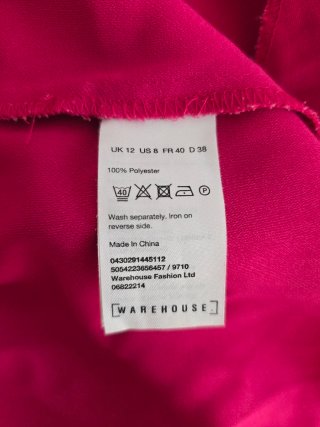 Pantalón Wide Leg Warehouse Rosa