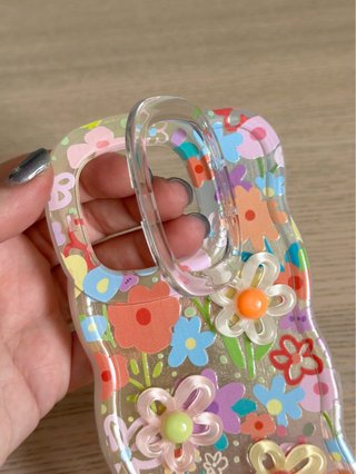 Funda iPhone 14 Pro Flores