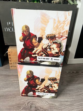 Figuras Street Fighter de Ryu y Ken de Altaya