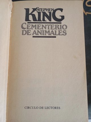 2 libros Stephen King
