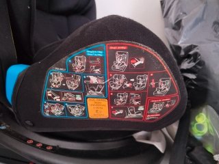 Silla de coche Nurse negra