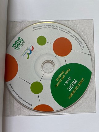 Libro Música Stage 1 Anaya Inglés