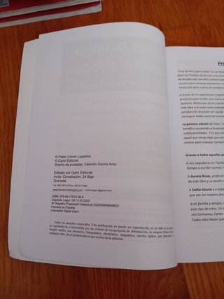 Química para todos. Libro de la academia Osorio.