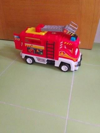 Camión Bomberos Pinypon Action con Escalera y cest