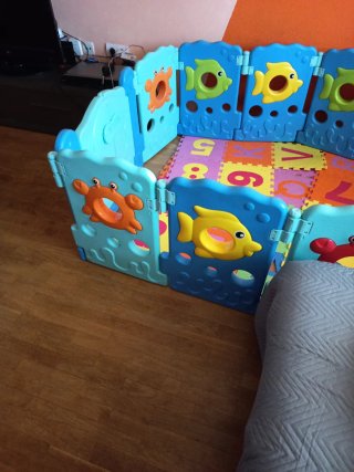 Parque infantil Baby Vivo XXL