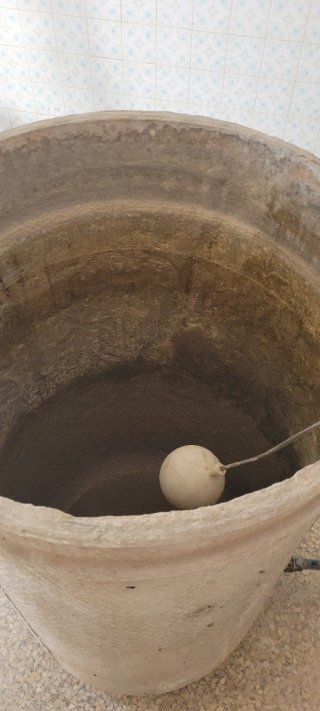 Depósito de agua de fibrocemento de 300 litros