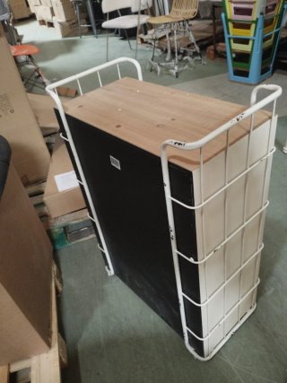 Mueble Auxiliar Industrial Madera Cajones