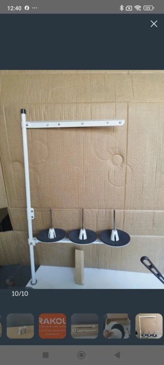 Soporte conos hilos máquina coser