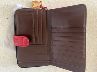 Cartera Tous Roja Piel