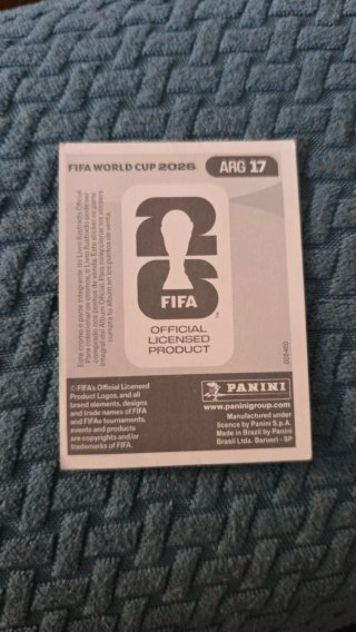 Cromo Messi Mundial 2026
