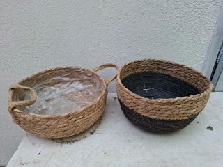 Jarrón Decorativo Cristal con Piñas y Canela