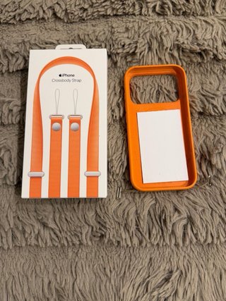 Funda iPhone Silicona MagSafe Naranja