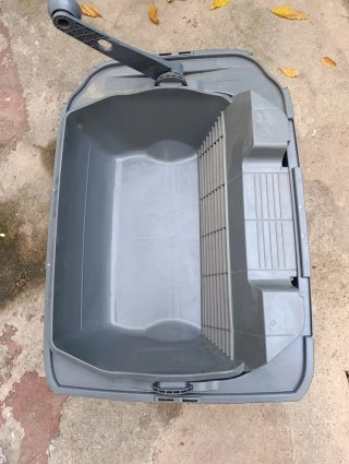 Arenero para gatos sin usar