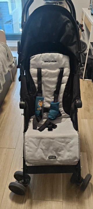 Carrito Paseo Maclaren Gris