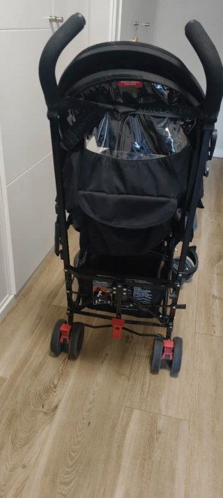 Carrito Paseo Maclaren Gris