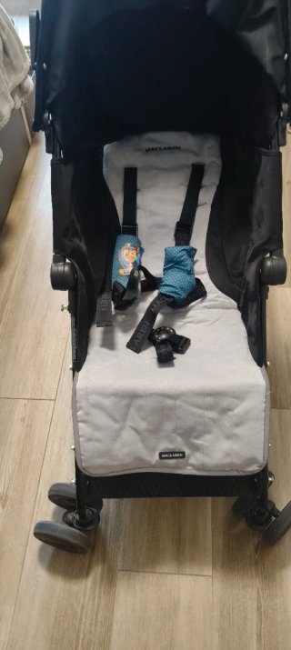 Carrito Paseo Maclaren Gris