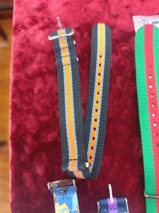 Correas de reloj de tela