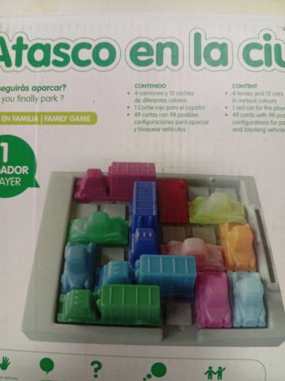 Atasco en la ciudad - Juego de mesa familiar