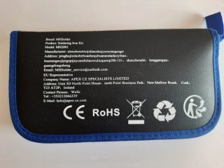 Kit de solda nuevo sin usar + pasta de solda