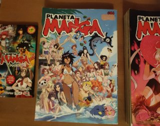 Pack revistas manga Planeta Manga n° 1, 4 y 5.