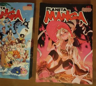 Pack revistas manga Planeta Manga n° 1, 4 y 5.