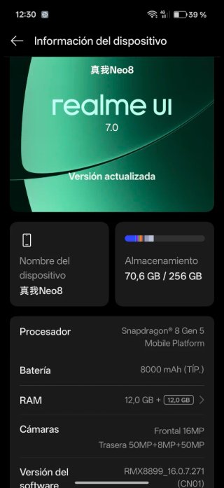 Realme Neo 8 - 12+12 Ram