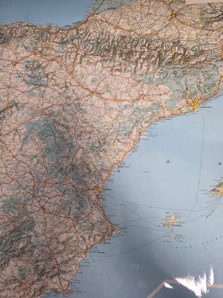 MAPA - MICHELIN - VINTAGE - 1999 - PLASTIFICADO