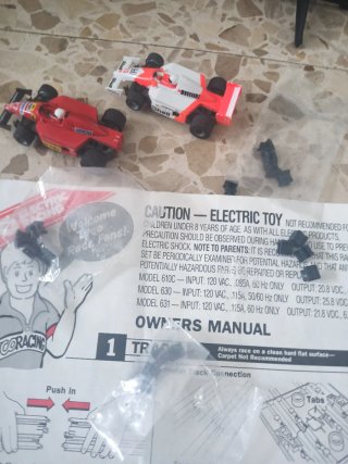 Pista de coches Scalextric tyco