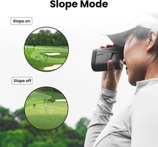 Telémetro Láser Golf MiLESEEY Slope 1000M