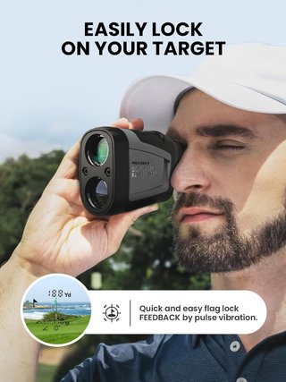 Telémetro Láser Golf MiLESEEY Slope 1000M