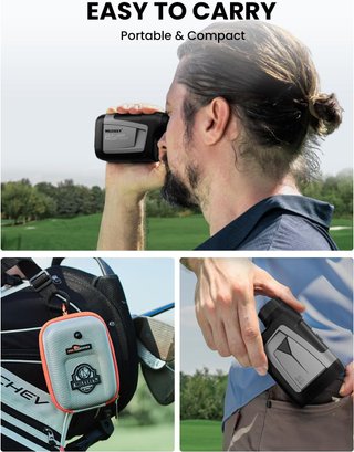 Telémetro Láser Golf MiLESEEY Slope 1000M