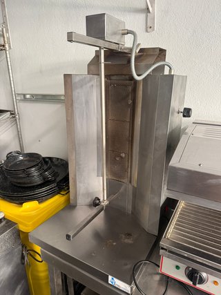 Máquina Kebab Profesional Acero Inoxidable