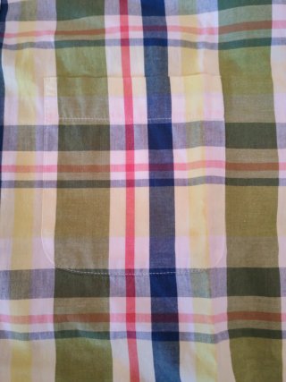 Camisa manga corta caballero talla XL