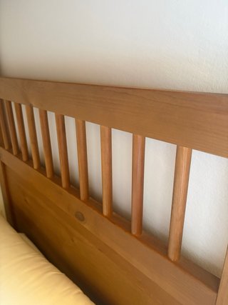 Literas Hemnes Ikea Madera + Colchones