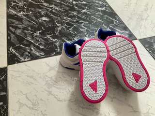 Deportivas niño Adidas Talla 21 Azul y rosas