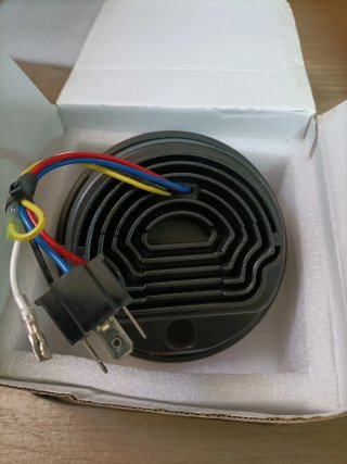 Faro LED Cromado Para Harley Davidson Indian