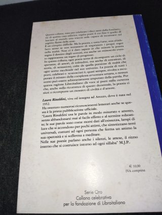 Controluce Laura Rinaldini Libro Poesie