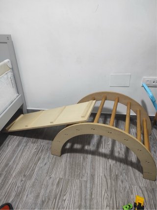 Arco y Rampa Montessori Madera