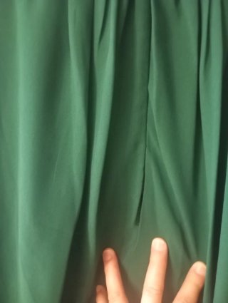 Vestido de ceremonia verde sin estrenar,