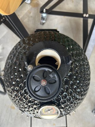 Barbacoa Kamado Cerámica 13 Negra