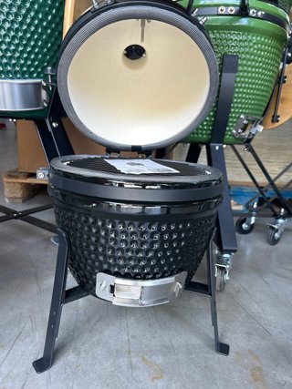 Barbacoa Kamado Cerámica 13 Negra