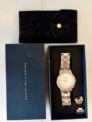 Reloj Daniel Wellington Iconic Link 36mm Plata