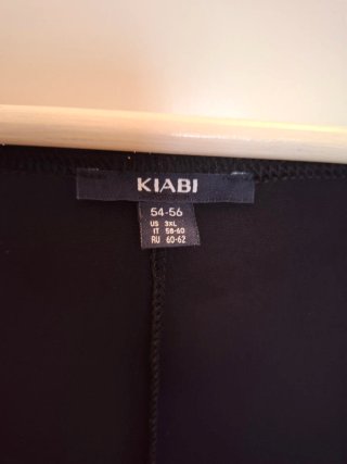 Blusa Kiabi negra con encaje talla única