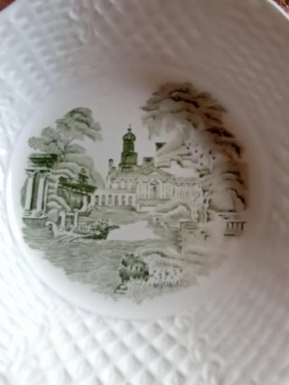 Servizio inglese zuppiera 6 coppette vintage